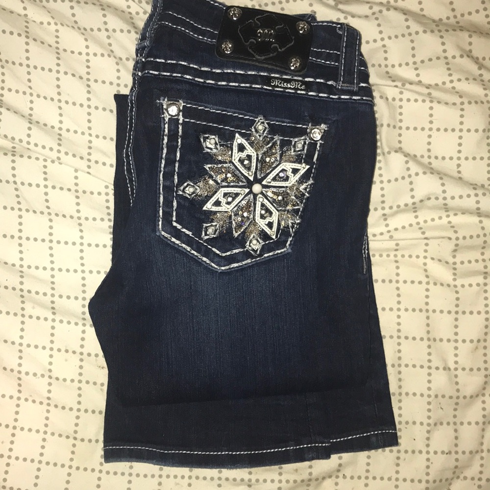 Miss me jeans. Boot cut style